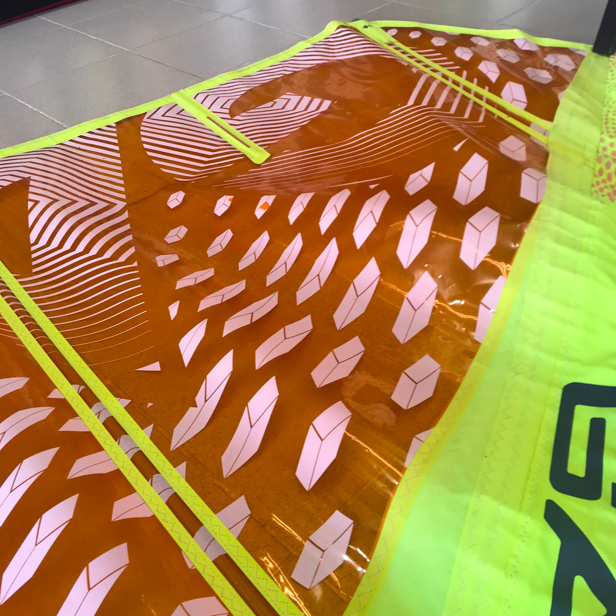 Gaastra Pure 4.8 2019 - detalle clew y refuerzos